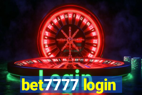 bet7777 login